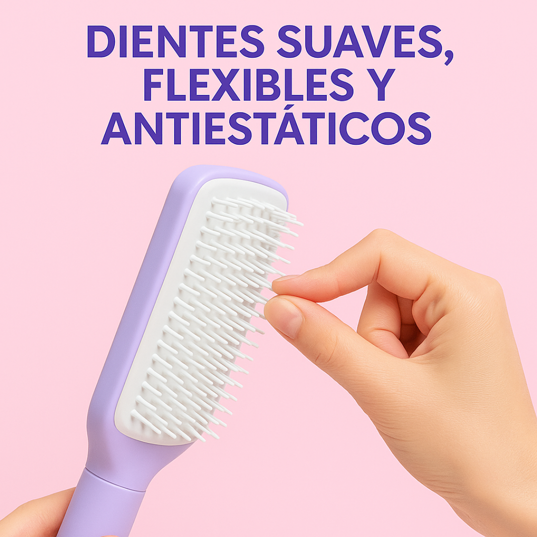 LaviéBrush Peine Premium de Limpieza Automática