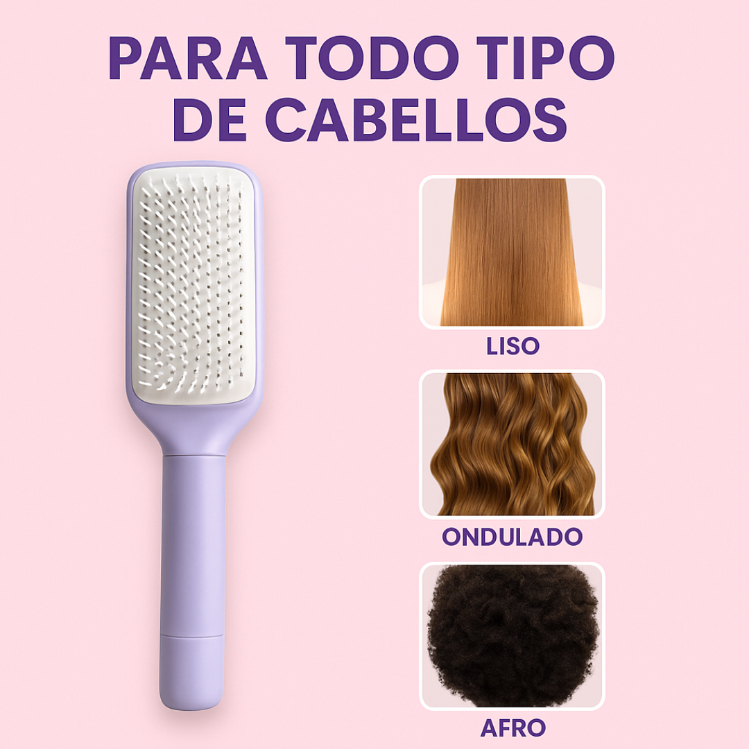 LaviéBrush Peine Premium de Limpieza Automática